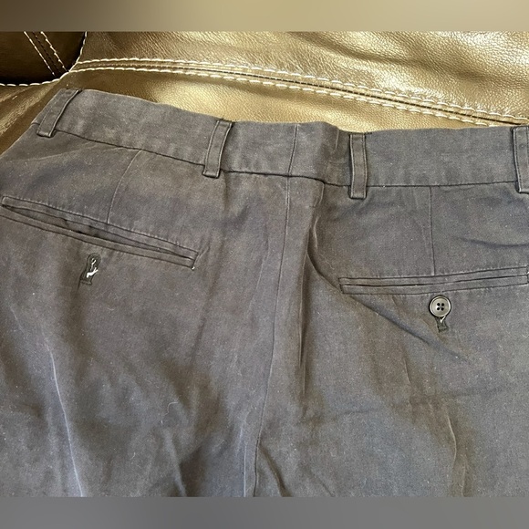 Structure Silk Pants in Charcoal - Picture 2 of 3